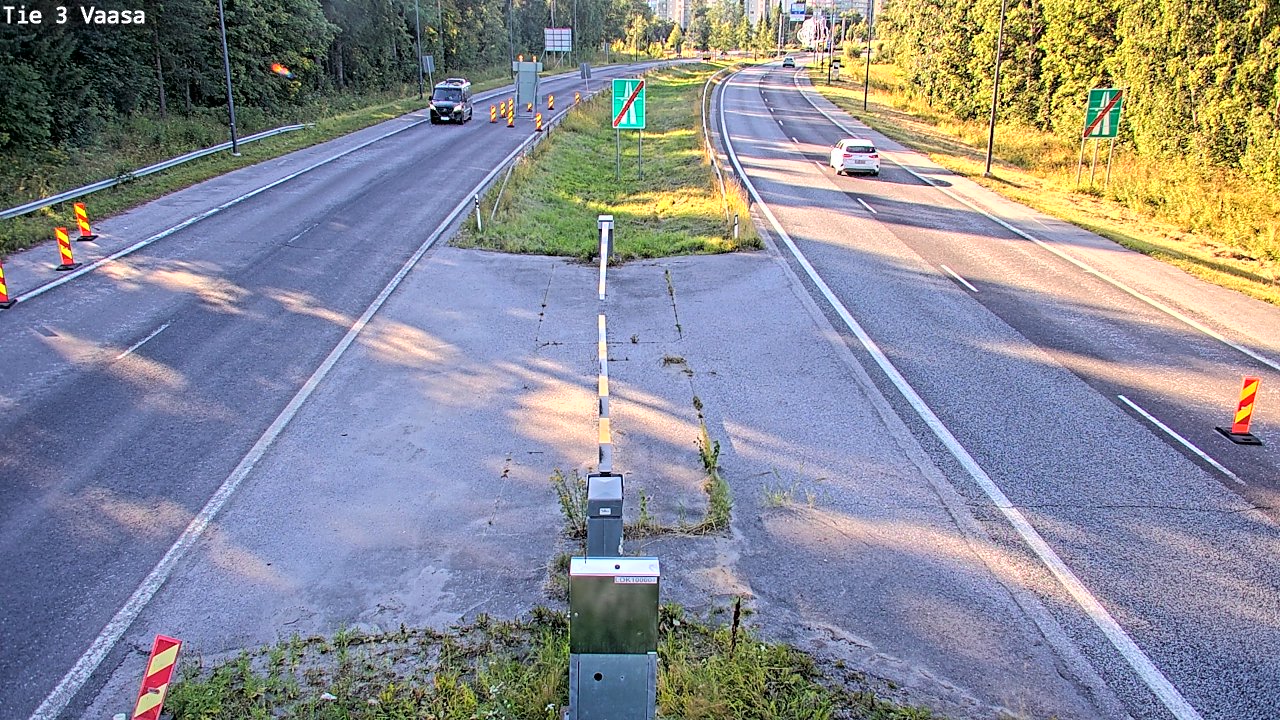 Kelikamerat Kuva Tie 3 Vaasa (puomi), Vaasa, Pohjanmaa