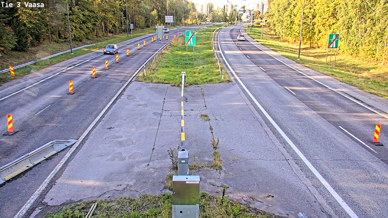 Kelikamerat Kuva Tie 3 Vaasa (puomi), Vaasa, Pohjanmaa