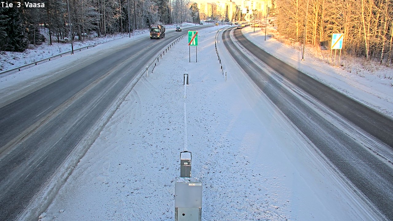 Weather Camera Image Tie 3 Vaasa (puomi), Vaasa, Pohjanmaa