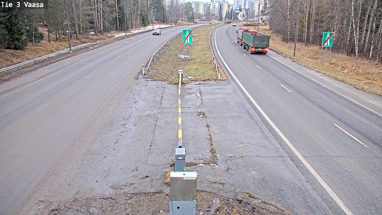 Weather Camera Image Tie 3 Vaasa (puomi), Vaasa, Pohjanmaa