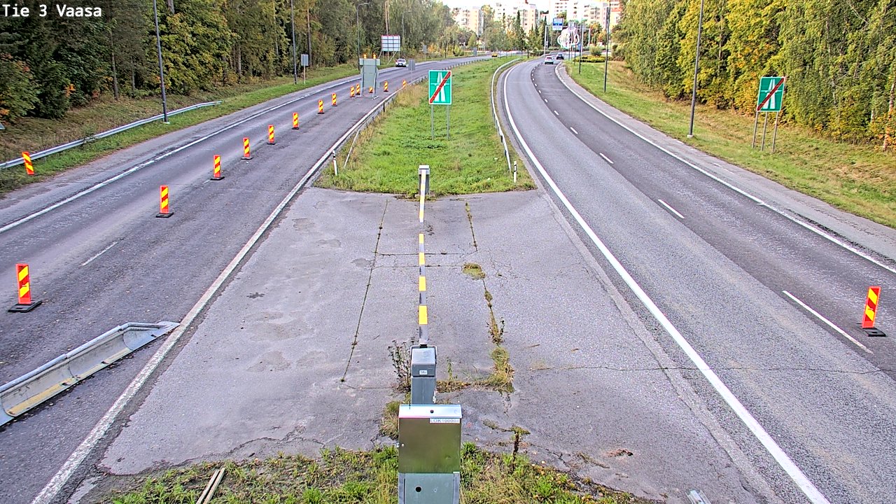 Kelikamerat Kuva Tie 3 Vaasa (puomi), Vaasa, Pohjanmaa