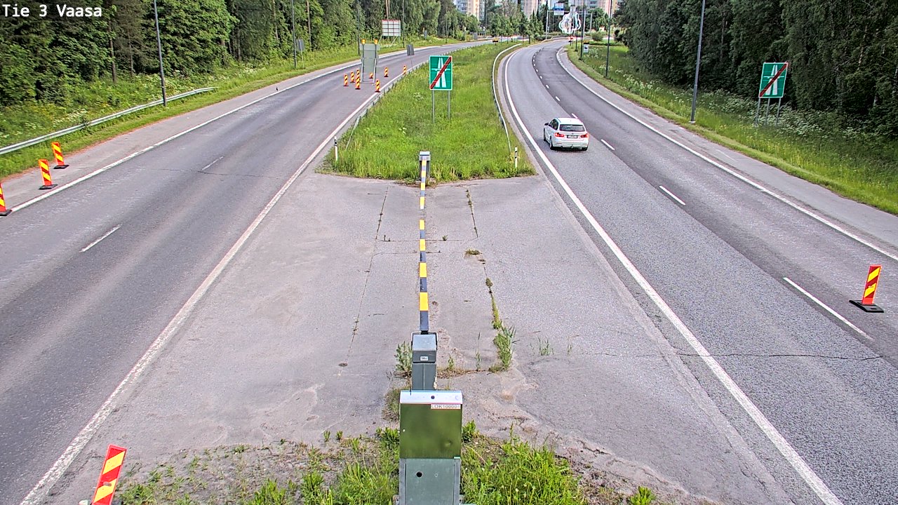 Kelikamerat Kuva Tie 3 Vaasa (puomi), Vaasa, Pohjanmaa