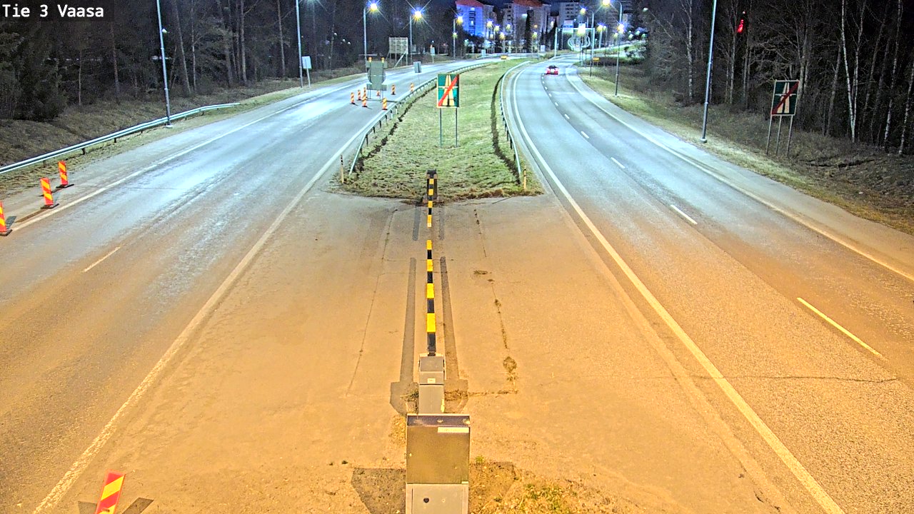 Kelikamerat Kuva Tie 3 Vaasa (puomi), Vaasa, Pohjanmaa