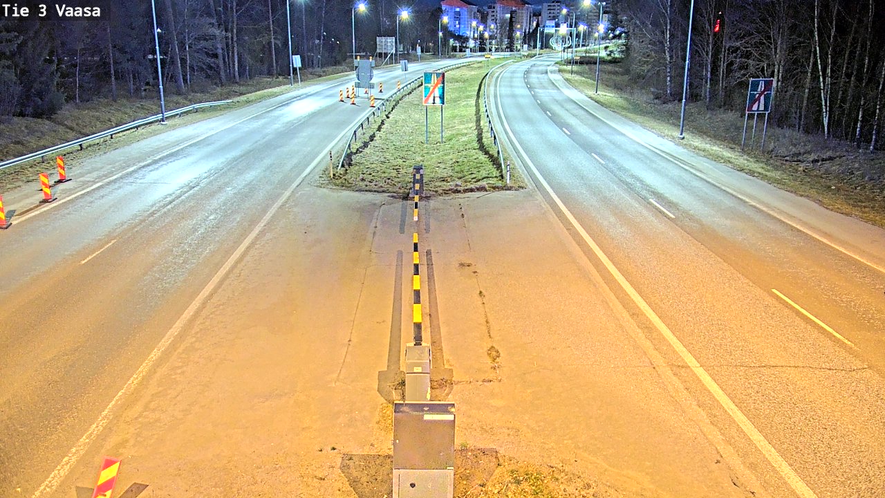 Kelikamerat Kuva Tie 3 Vaasa (puomi), Vaasa, Pohjanmaa