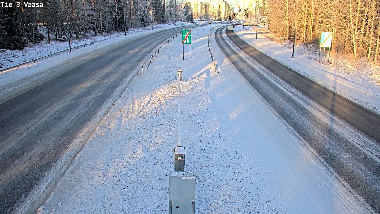 Weather Camera Image Tie 3 Vaasa (puomi), Vaasa, Pohjanmaa