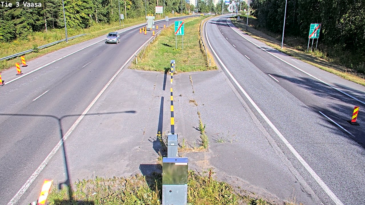 Kelikamerat Kuva Tie 3 Vaasa (puomi), Vaasa, Pohjanmaa