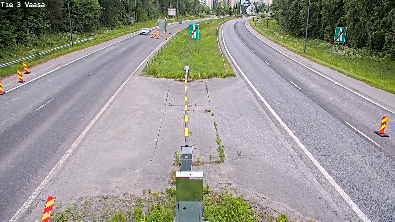 Kelikamerat Kuva Tie 3 Vaasa (puomi), Vaasa, Pohjanmaa