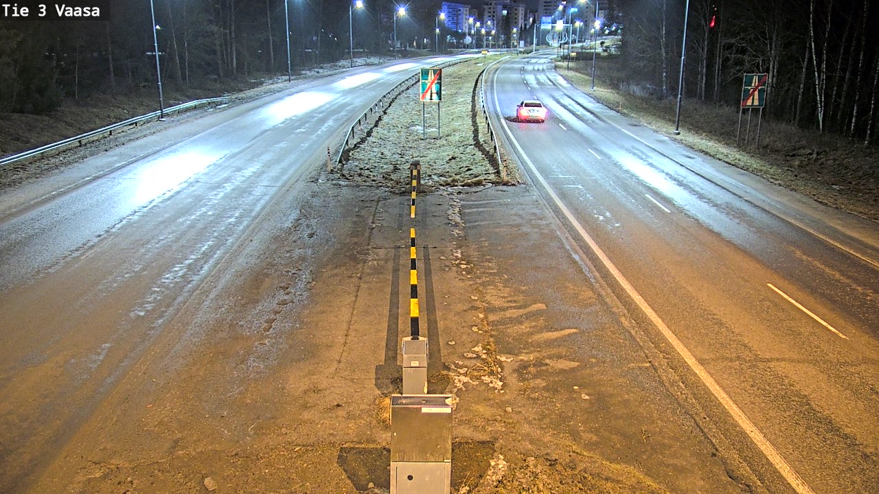 Kelikamerat Kuva Tie 3 Vaasa (puomi), Vaasa, Pohjanmaa