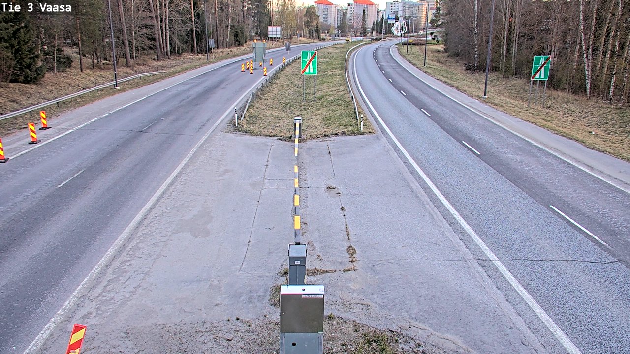 Weather Camera Image Tie 3 Vaasa (puomi), Vaasa, Pohjanmaa