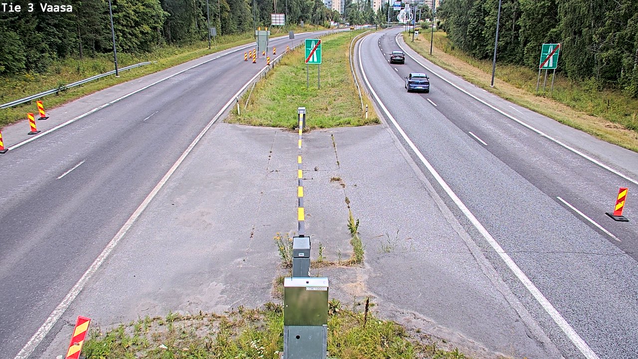 Kelikamerat Kuva Tie 3 Vaasa (puomi), Vaasa, Pohjanmaa
