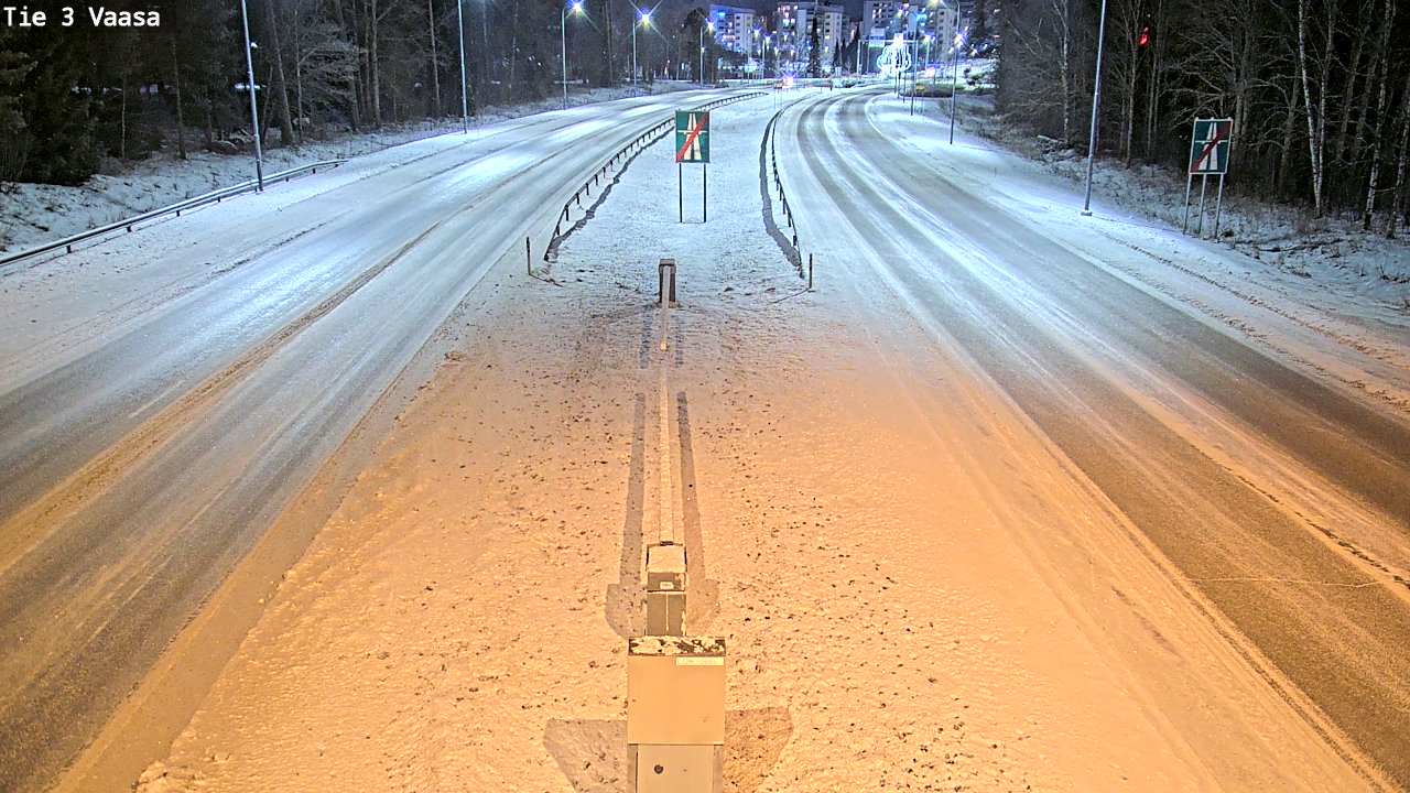 Kelikamerat Kuva Tie 3 Vaasa (puomi), Vaasa, Pohjanmaa