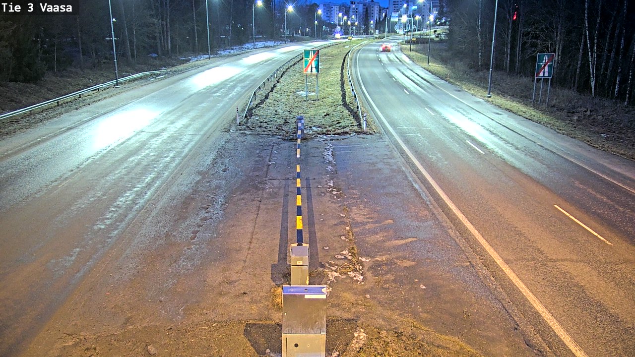 Kelikamerat Kuva Tie 3 Vaasa (puomi), Vaasa, Pohjanmaa