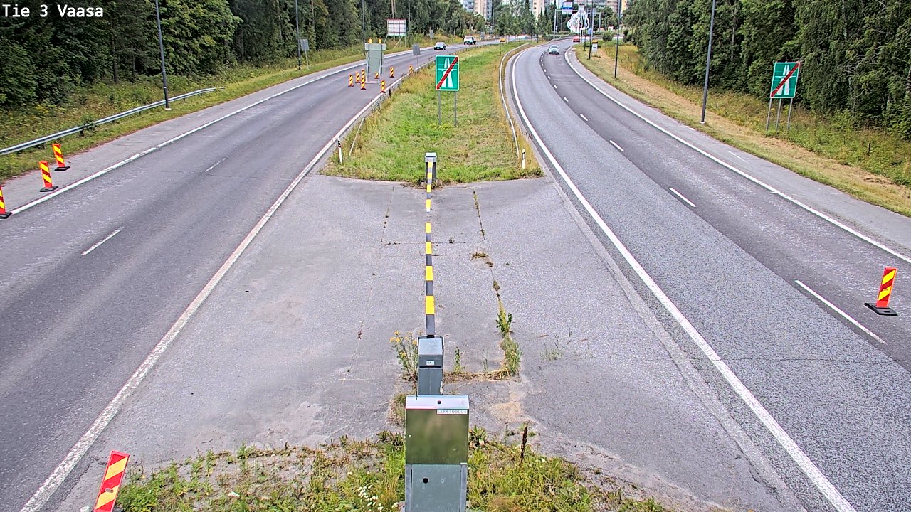 Kelikamerat Kuva Tie 3 Vaasa (puomi), Vaasa, Pohjanmaa
