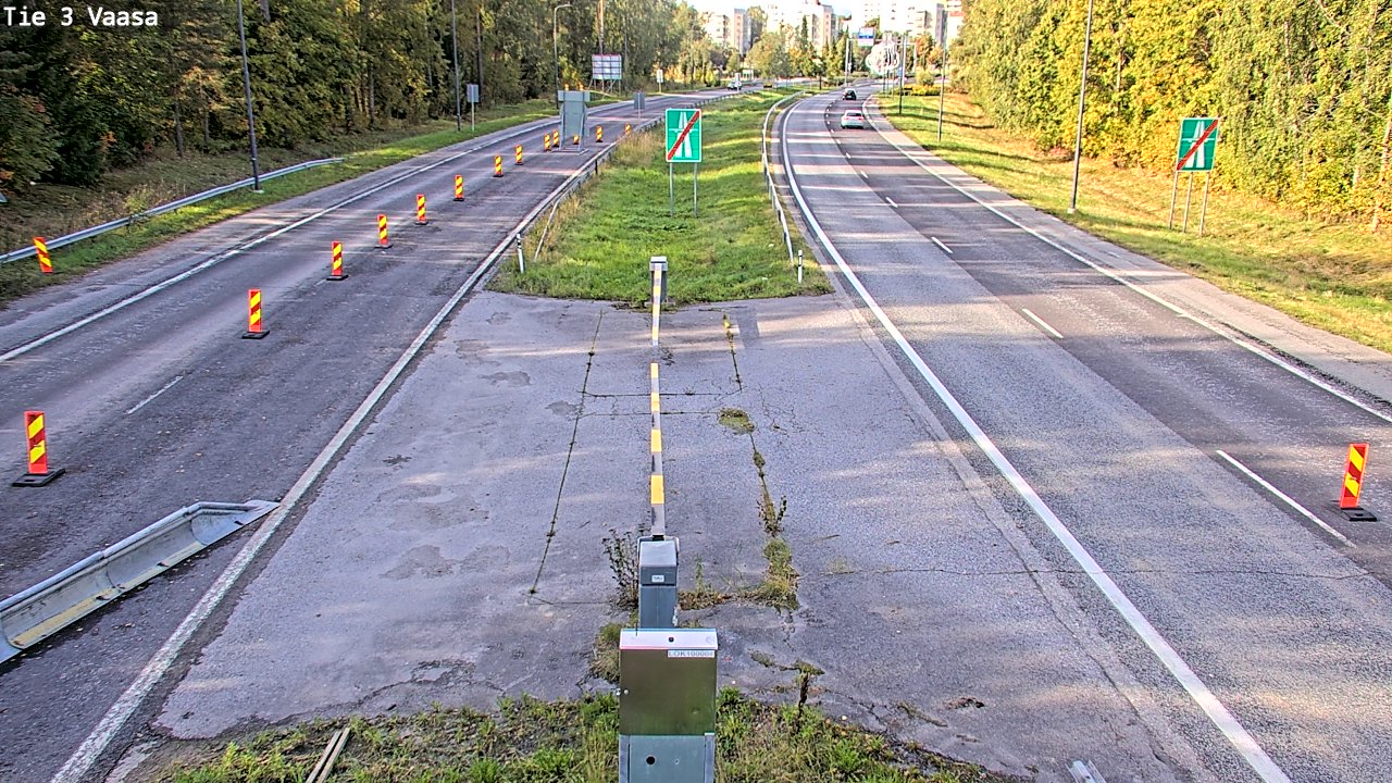 Kelikamerat Kuva Tie 3 Vaasa (puomi), Vaasa, Pohjanmaa