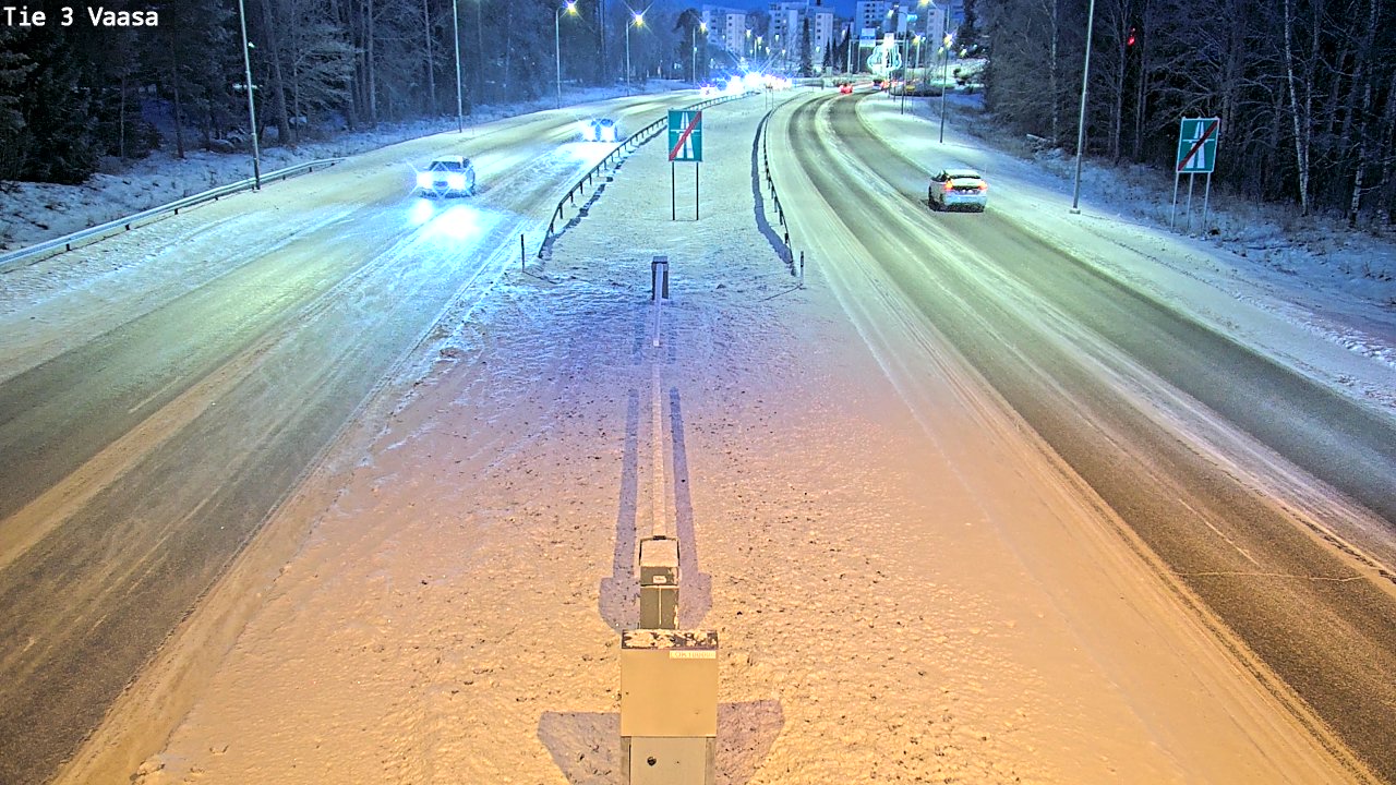 Kelikamerat Kuva Tie 3 Vaasa (puomi), Vaasa, Pohjanmaa