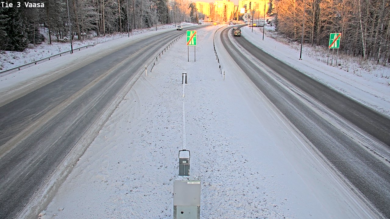 Weather Camera Image Tie 3 Vaasa (puomi), Vaasa, Pohjanmaa