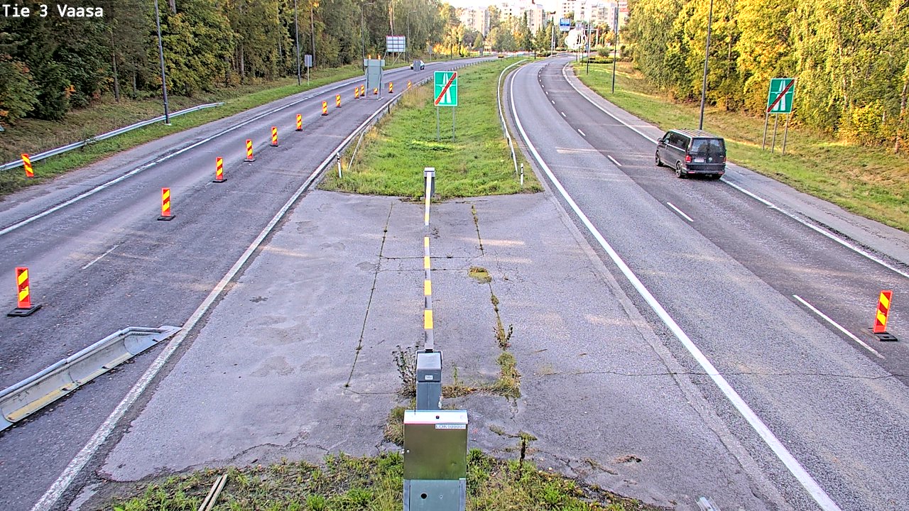 Kelikamerat Kuva Tie 3 Vaasa (puomi), Vaasa, Pohjanmaa