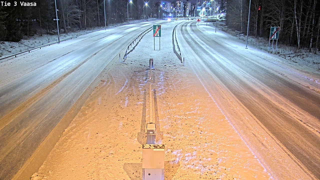 Kelikamerat Kuva Tie 3 Vaasa (puomi), Vaasa, Pohjanmaa