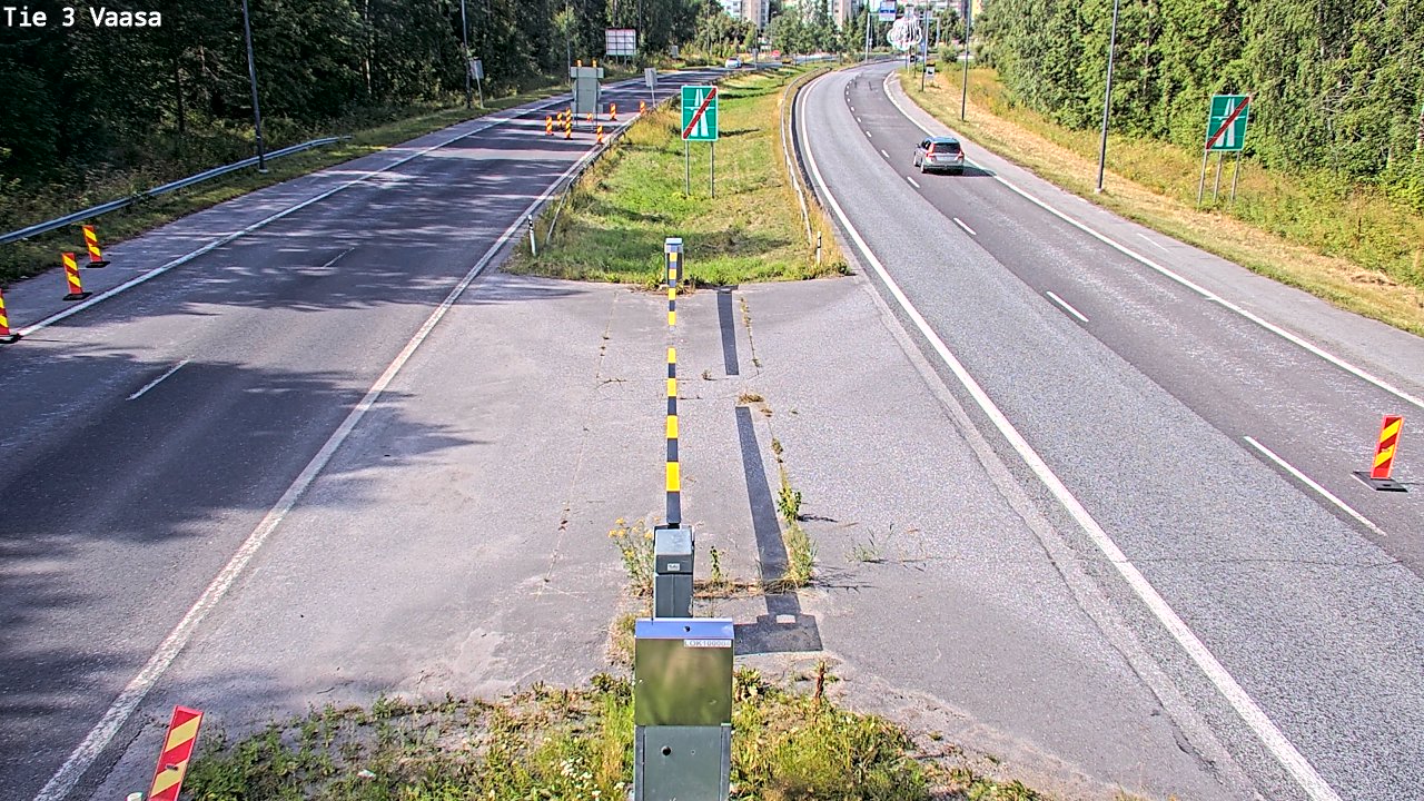 Kelikamerat Kuva Tie 3 Vaasa (puomi), Vaasa, Pohjanmaa