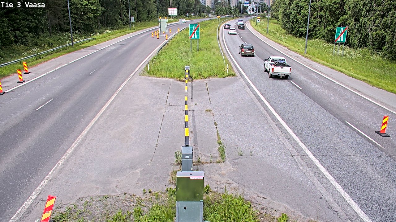 Kelikamerat Kuva Tie 3 Vaasa (puomi), Vaasa, Pohjanmaa