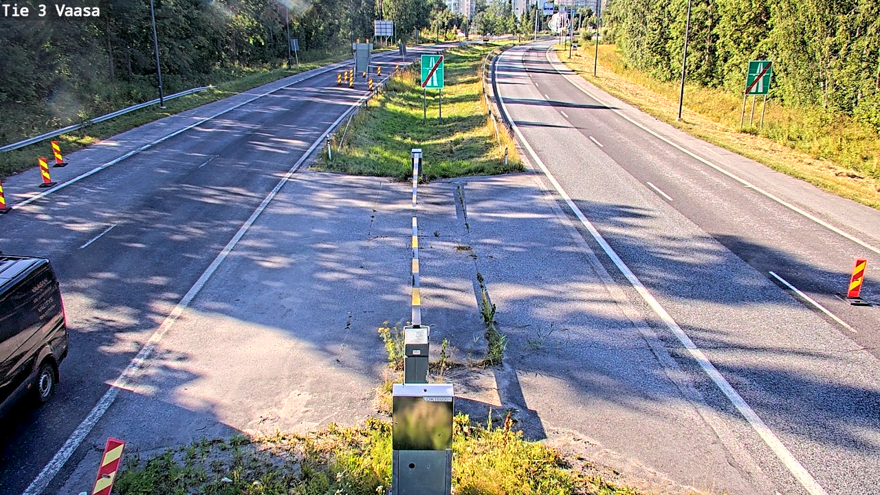 Kelikamerat Kuva Tie 3 Vaasa (puomi), Vaasa, Pohjanmaa