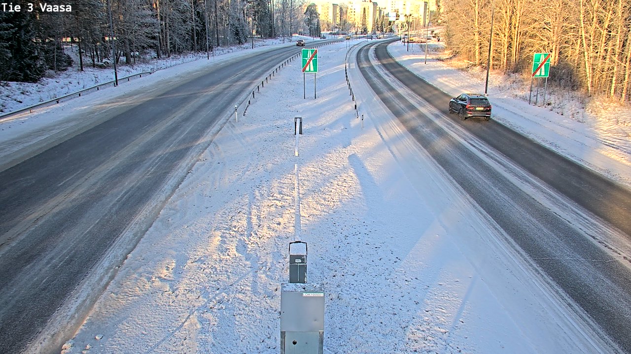 Weather Camera Image Tie 3 Vaasa (puomi), Vaasa, Pohjanmaa