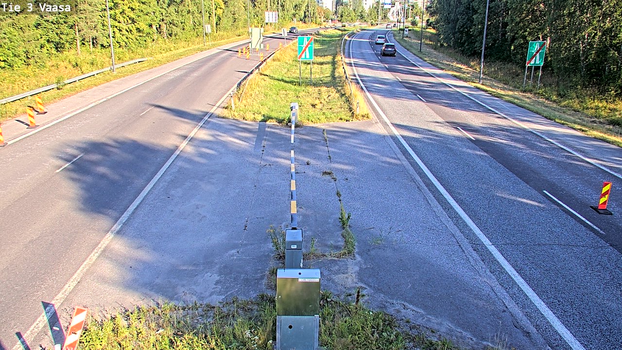 Kelikamerat Kuva Tie 3 Vaasa (puomi), Vaasa, Pohjanmaa