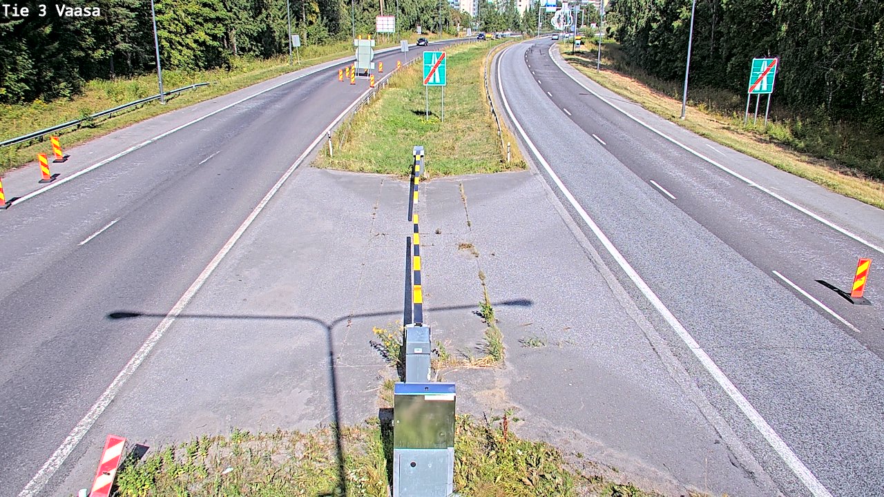 Kelikamerat Kuva Tie 3 Vaasa (puomi), Vaasa, Pohjanmaa