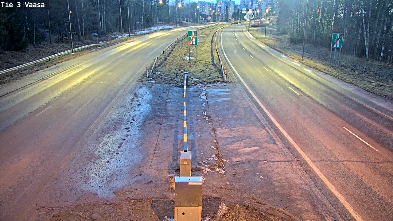 Kelikamerat Kuva Tie 3 Vaasa (puomi), Vaasa, Pohjanmaa