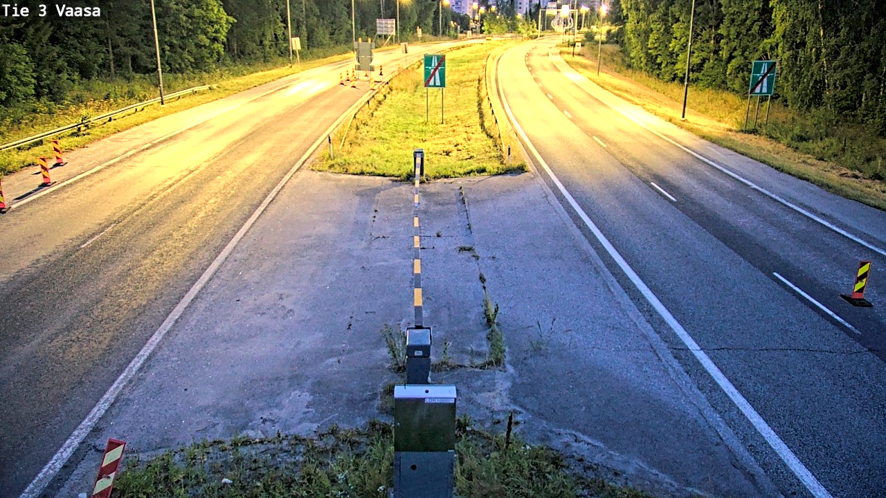 Kelikamerat Kuva Tie 3 Vaasa (puomi), Vaasa, Pohjanmaa