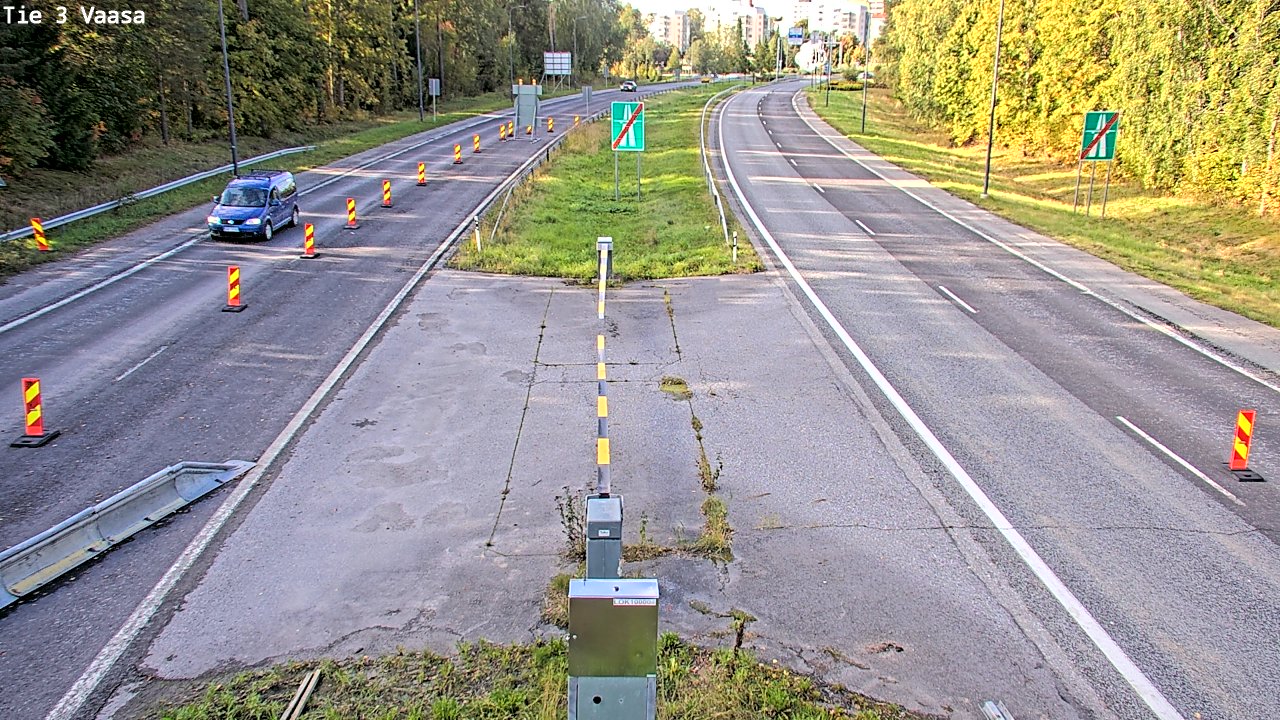 Kelikamerat Kuva Tie 3 Vaasa (puomi), Vaasa, Pohjanmaa