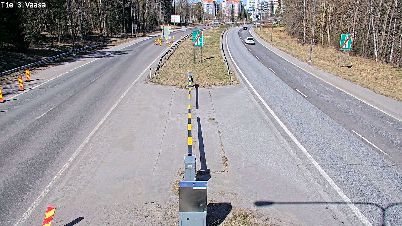 Weather Camera Image Tie 3 Vaasa (puomi), Vaasa, Pohjanmaa