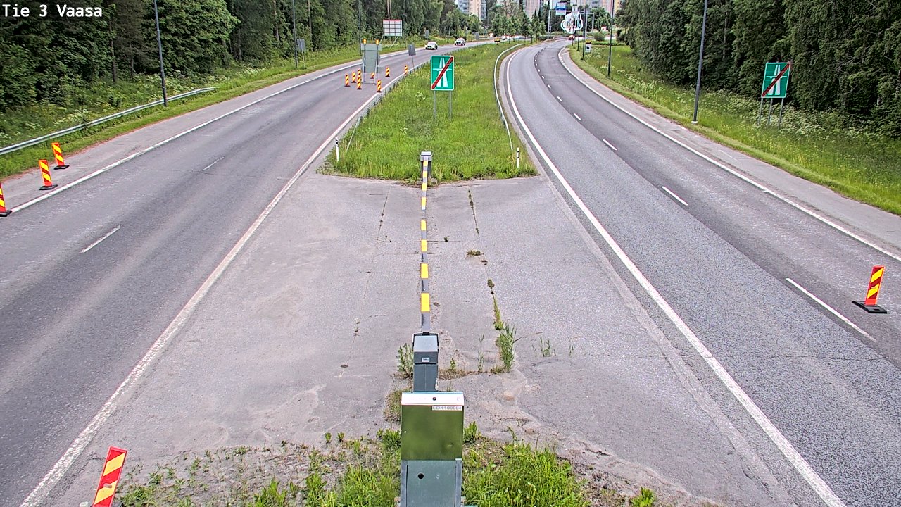 Kelikamerat Kuva Tie 3 Vaasa (puomi), Vaasa, Pohjanmaa