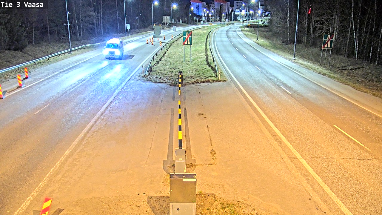 Kelikamerat Kuva Tie 3 Vaasa (puomi), Vaasa, Pohjanmaa