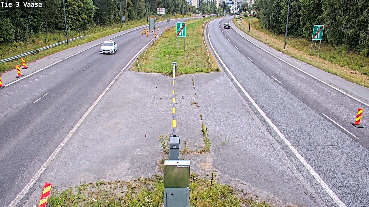 Kelikamerat Kuva Tie 3 Vaasa (puomi), Vaasa, Pohjanmaa