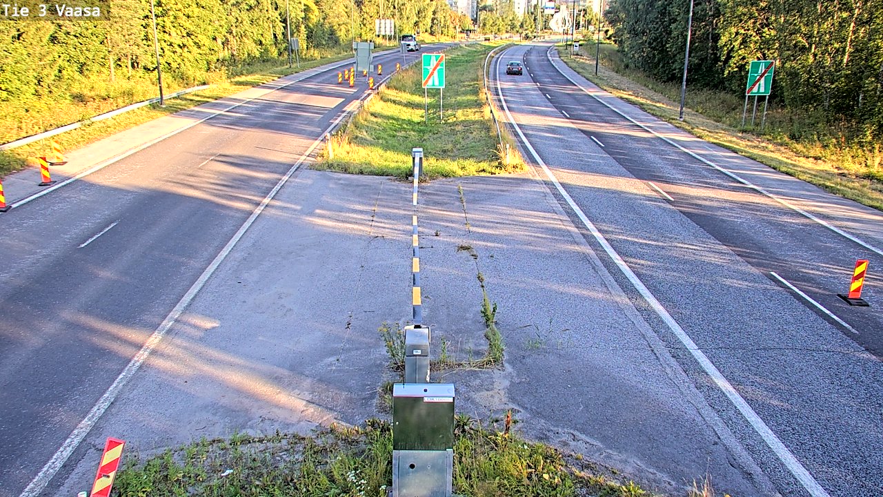 Kelikamerat Kuva Tie 3 Vaasa (puomi), Vaasa, Pohjanmaa