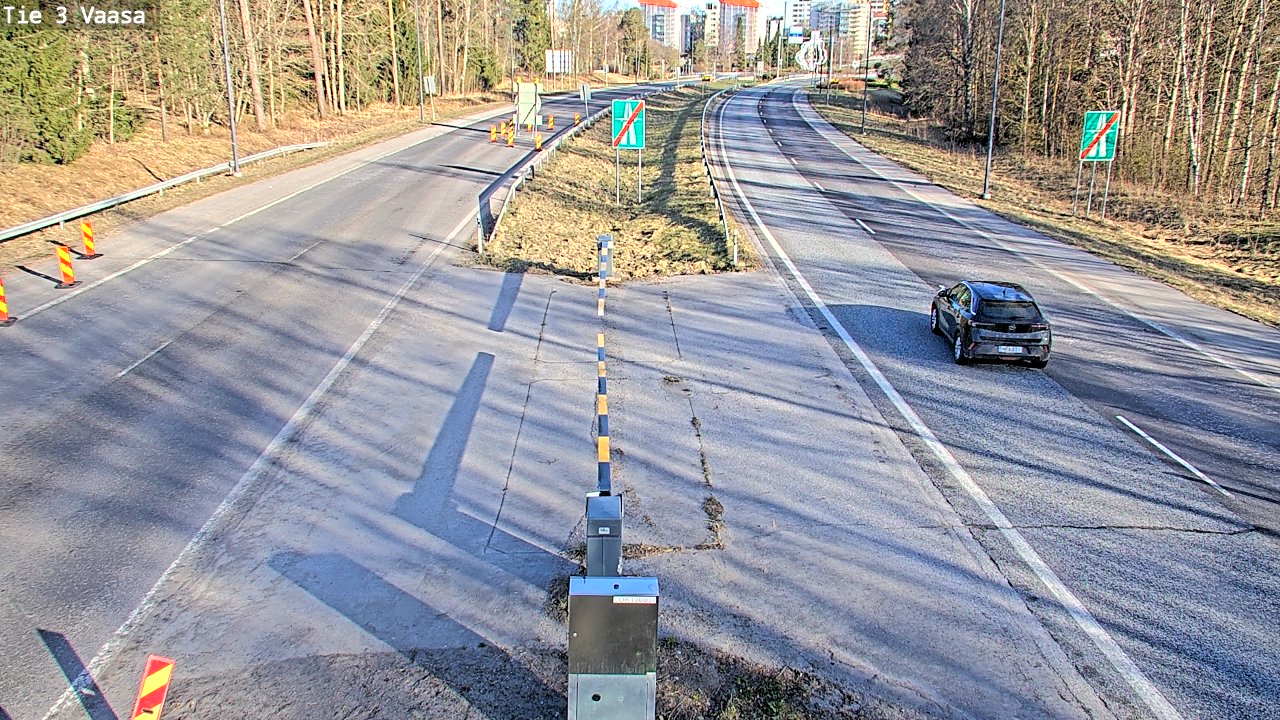 Weather Camera Image Tie 3 Vaasa (puomi), Vaasa, Pohjanmaa