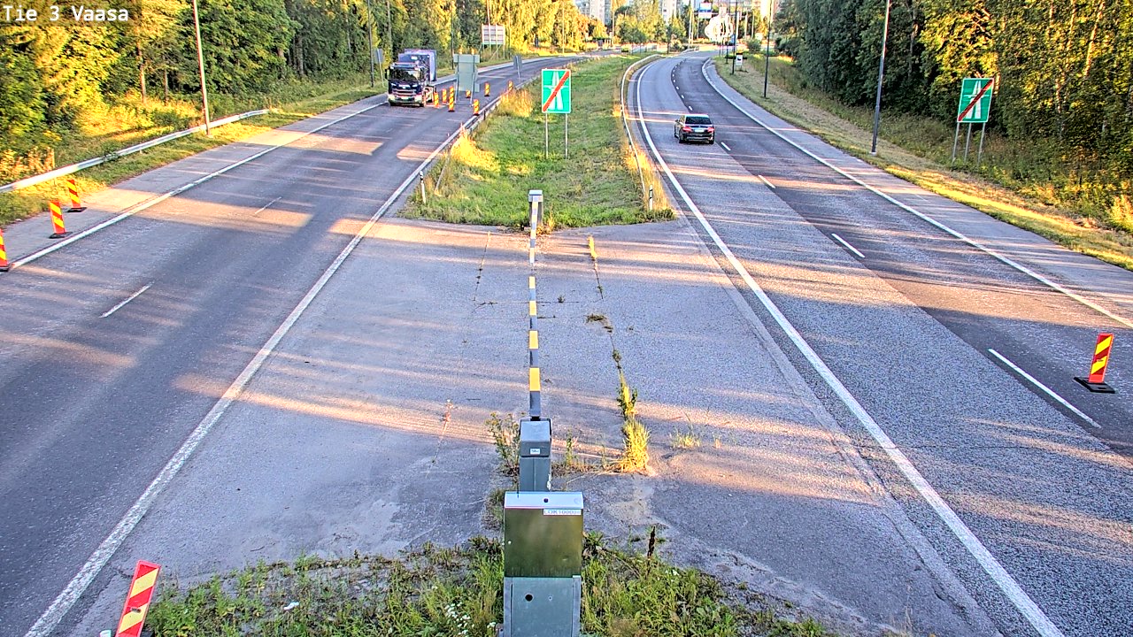 Kelikamerat Kuva Tie 3 Vaasa (puomi), Vaasa, Pohjanmaa