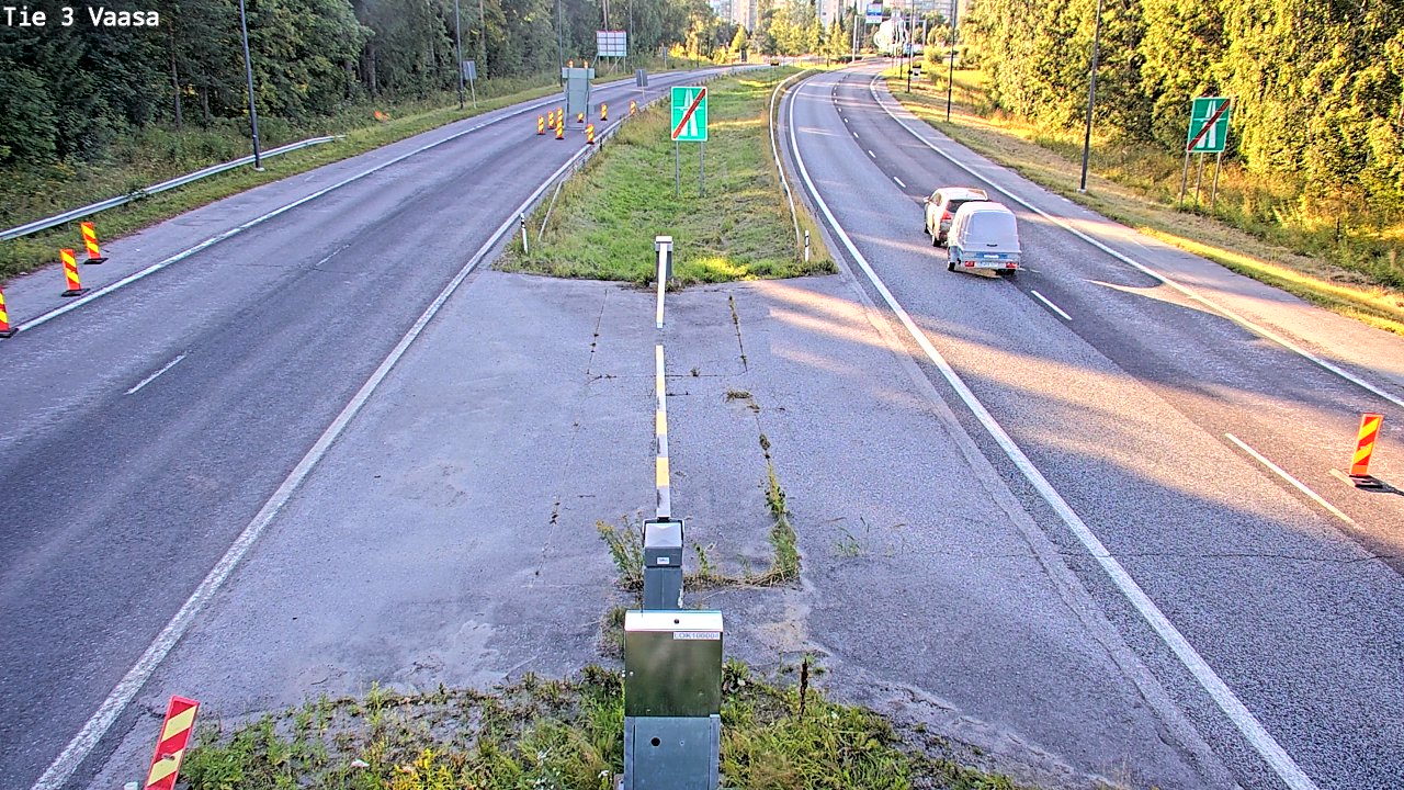 Kelikamerat Kuva Tie 3 Vaasa (puomi), Vaasa, Pohjanmaa