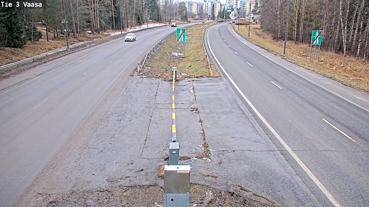 Kelikamerat Kuva Tie 3 Vaasa (puomi), Vaasa, Pohjanmaa