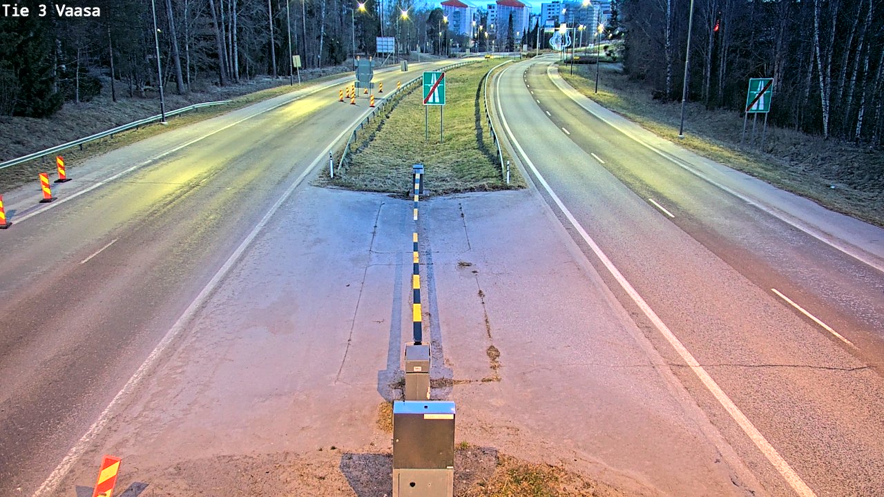 Weather Camera Image Tie 3 Vaasa (puomi), Vaasa, Pohjanmaa