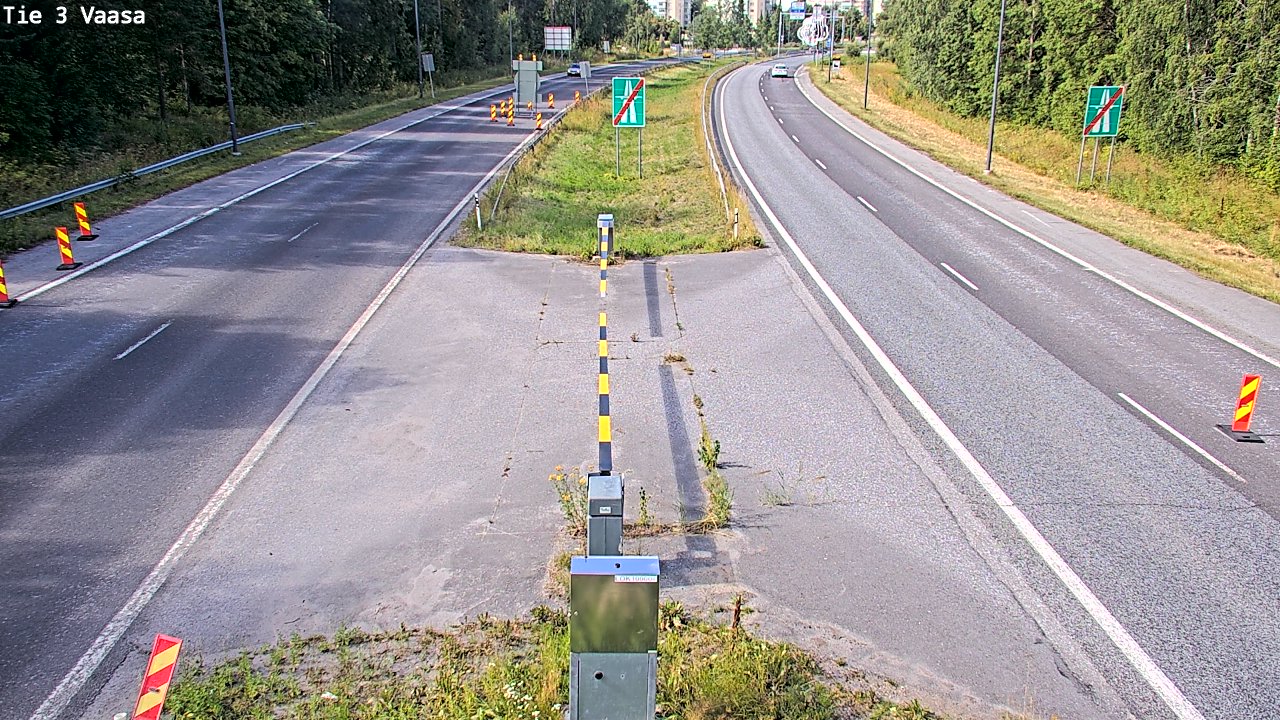 Kelikamerat Kuva Tie 3 Vaasa (puomi), Vaasa, Pohjanmaa