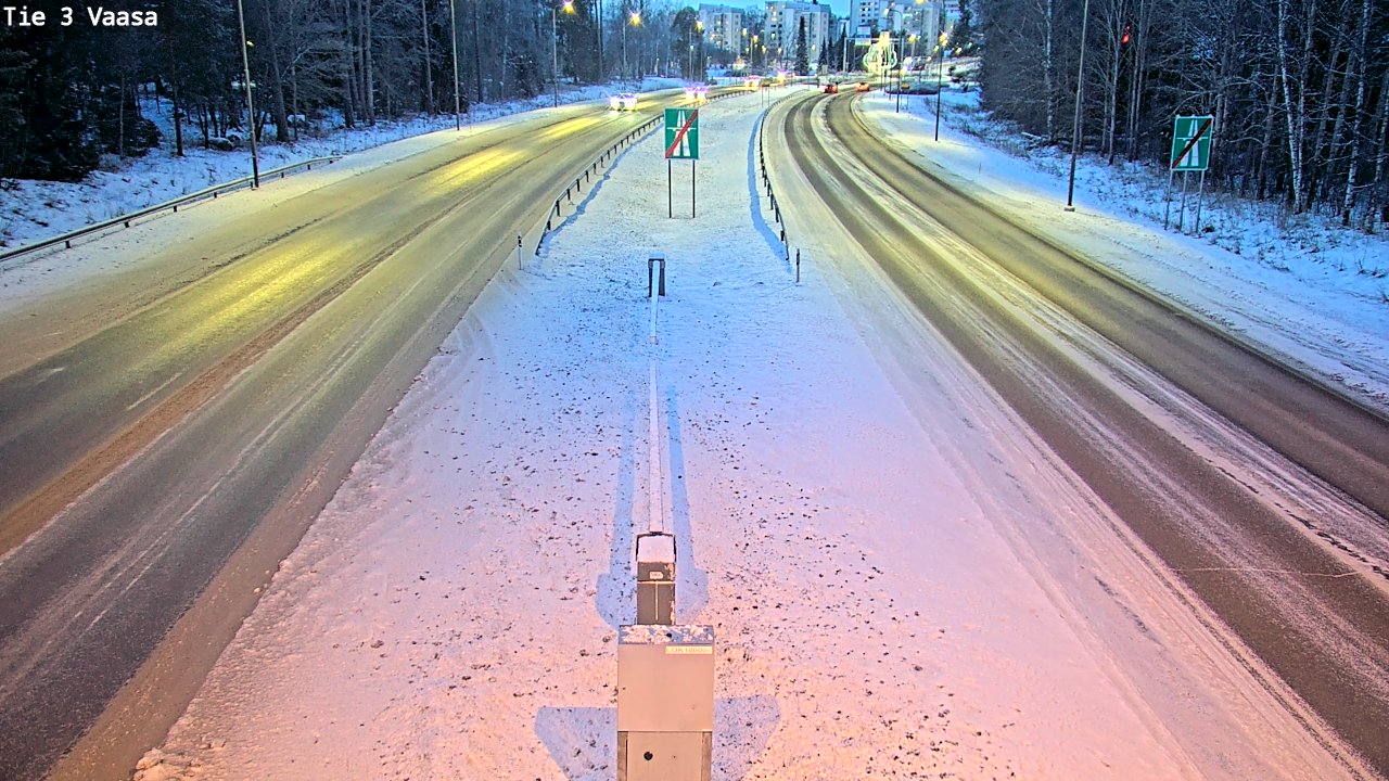 Kelikamerat Kuva Tie 3 Vaasa (puomi), Vaasa, Pohjanmaa