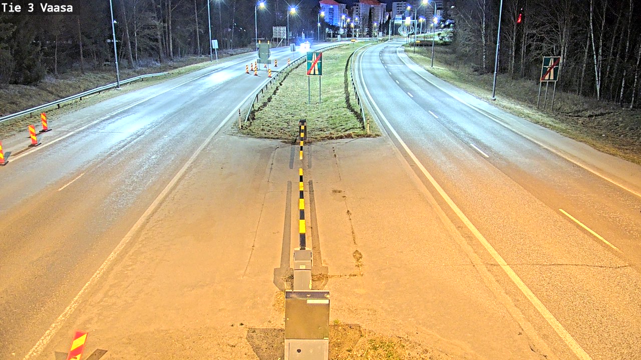 Kelikamerat Kuva Tie 3 Vaasa (puomi), Vaasa, Pohjanmaa