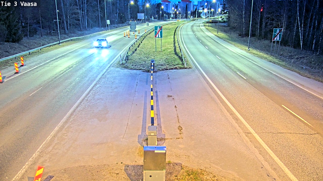 Weather Camera Image Tie 3 Vaasa (puomi), Vaasa, Pohjanmaa