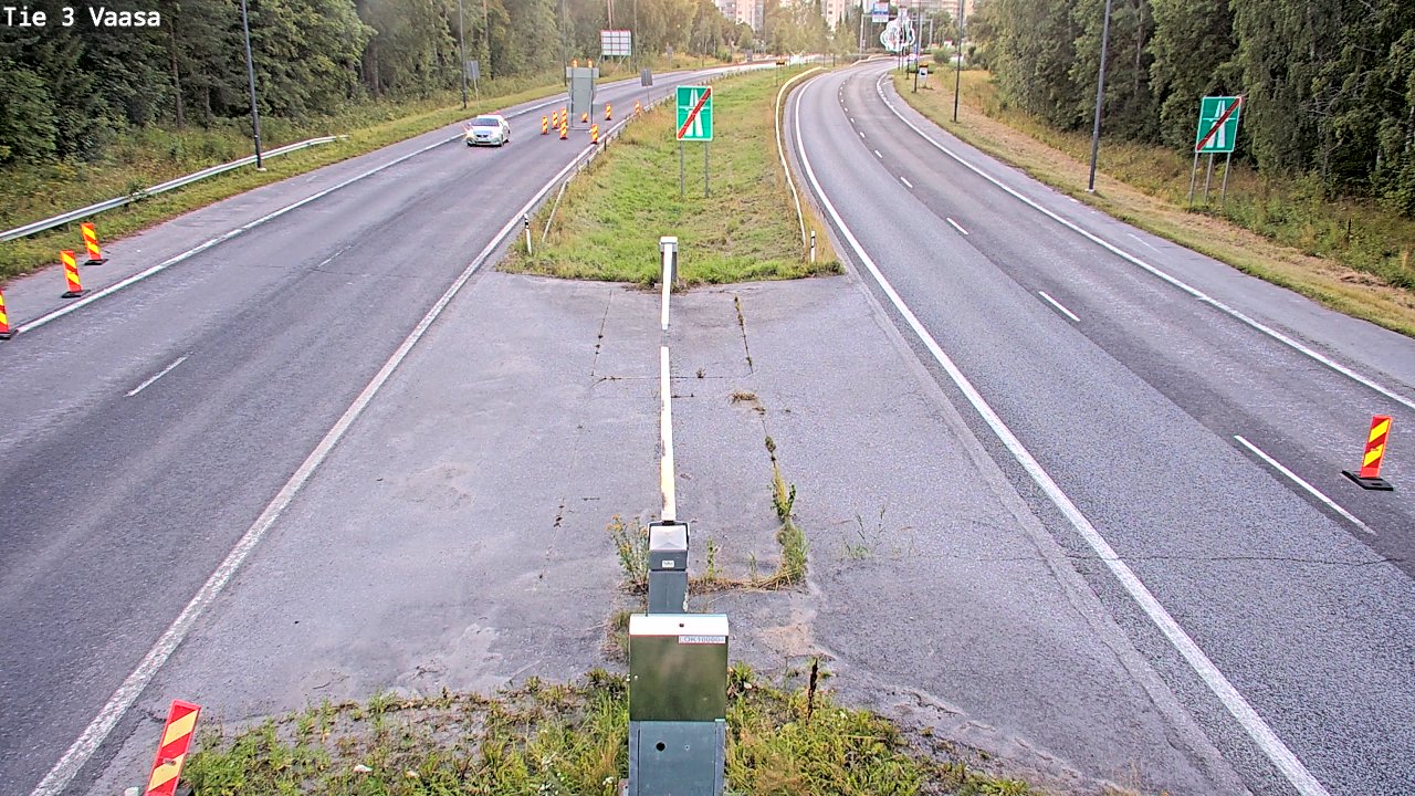Kelikamerat Kuva Tie 3 Vaasa (puomi), Vaasa, Pohjanmaa