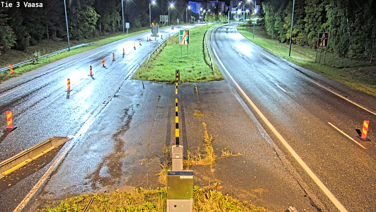 Kelikamerat Kuva Tie 3 Vaasa (puomi), Vaasa, Pohjanmaa