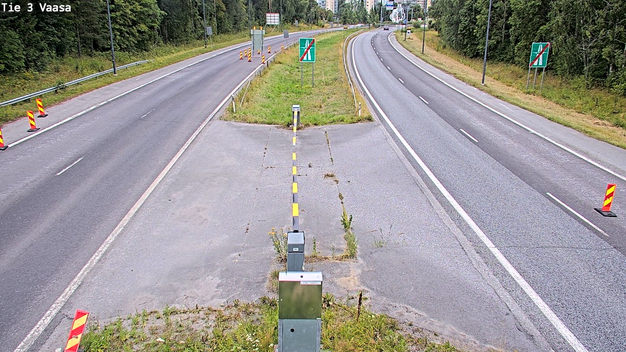 Kelikamerat Kuva Tie 3 Vaasa (puomi), Vaasa, Pohjanmaa