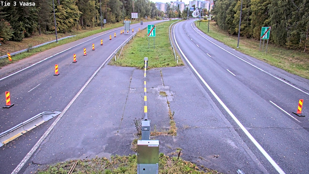 Kelikamerat Kuva Tie 3 Vaasa (puomi), Vaasa, Pohjanmaa