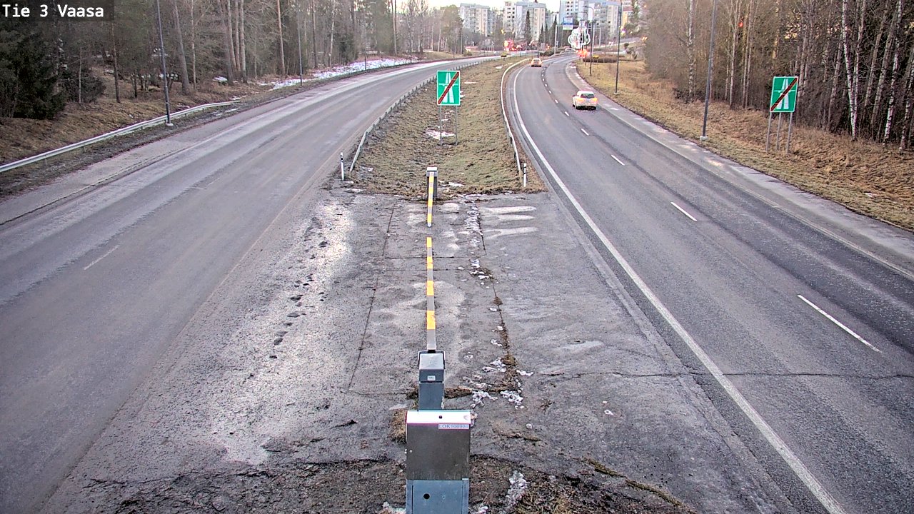 Kelikamerat Kuva Tie 3 Vaasa (puomi), Vaasa, Pohjanmaa